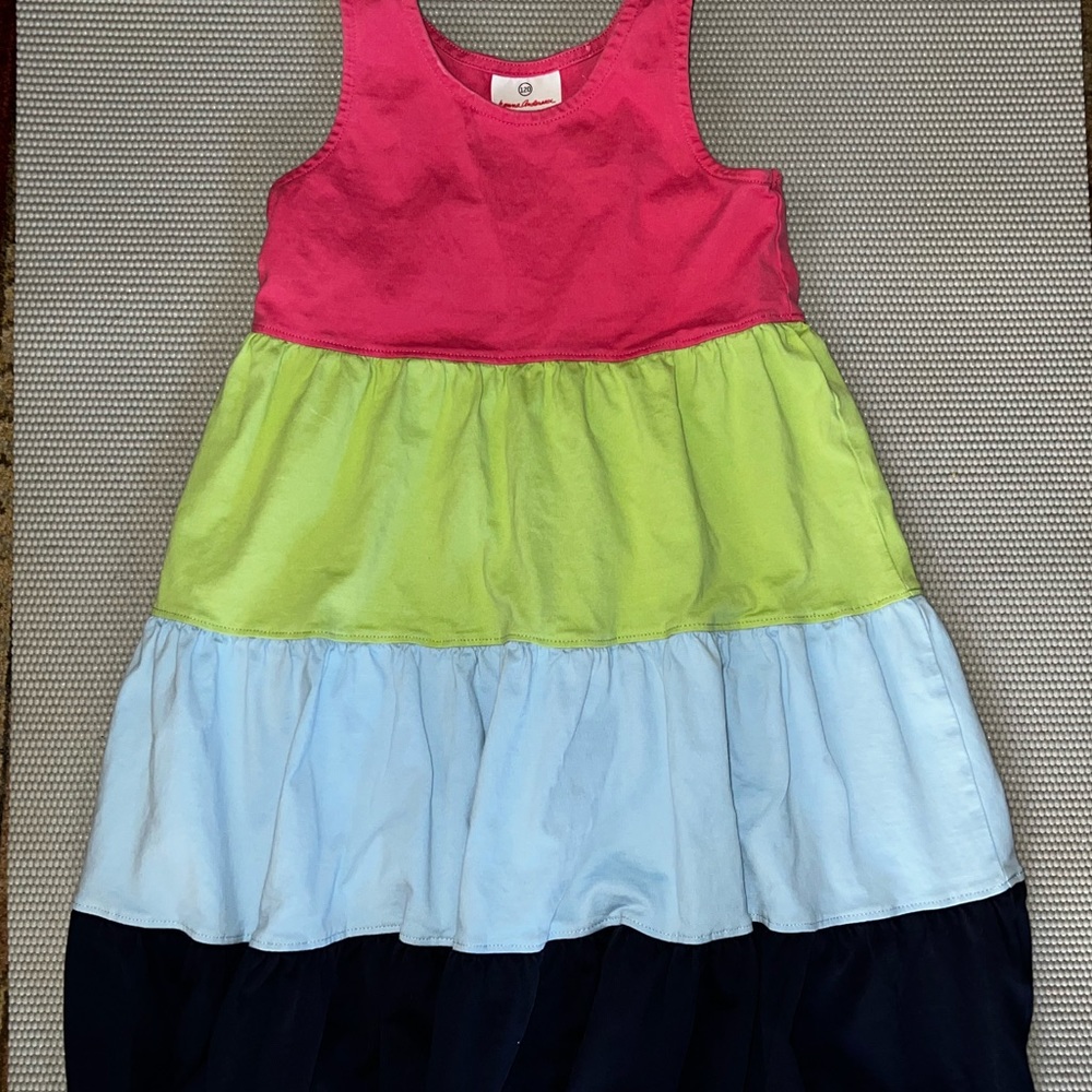 Hannah Andersson Color Block Dress